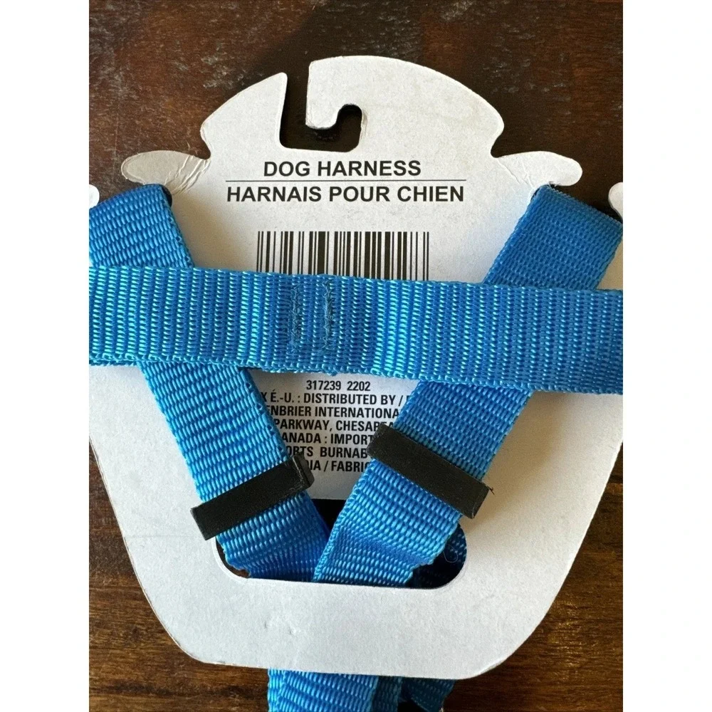 Greenbrier Kennel Club Blue Adjustable Dog Harness Medium 18-24in Chest